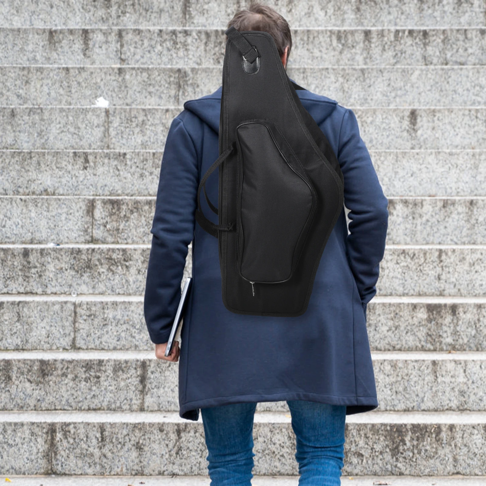 

Sax Bag Shoulder Strap Alto Saxophone Case Carry Portable Backpack Padded Gig Saxaphone Instrument Travel