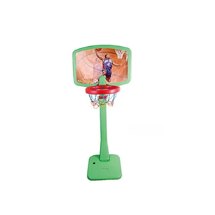 Picture 3: Children Indoor Playground Portable Plastic Basketball Stands for Kids