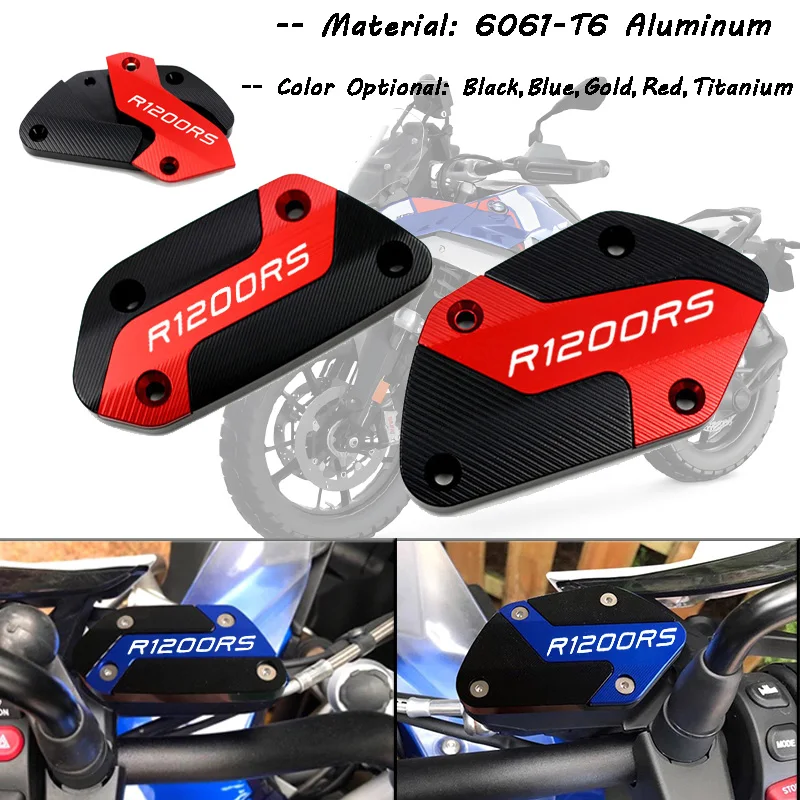 

Newlest For R1200R R1200RS R1200RT 2014-2017 Motorcycle CNC Front Brake Clutch Cylinder Fluid Reservoir Cap Oil Cup Tank Cover