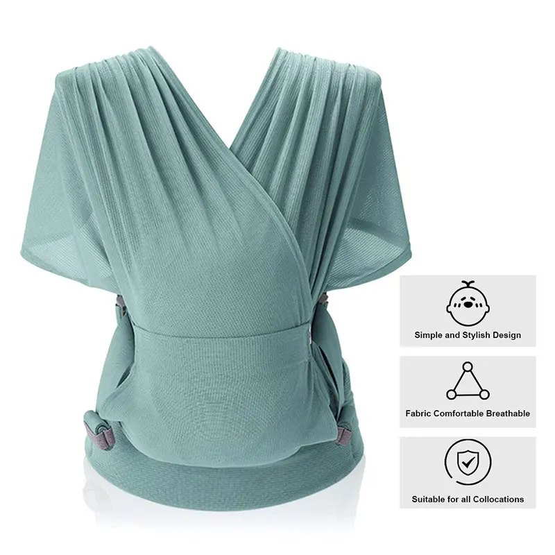 Baby Carrier Newborn to Toddler Hands-Free Infant Kangaroo Breastfeeding Bag Sling Wrap Ergonomic Nursing Cover 7-35 Lbs