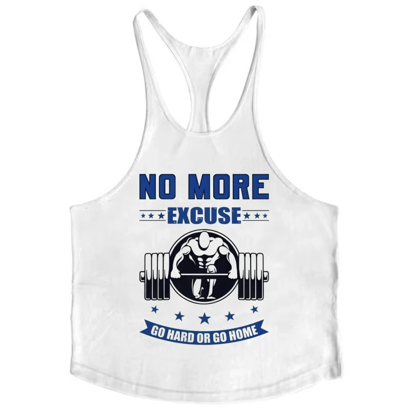 Workout Men's Gym Stringer Vest, Fitness Thin-Strap Tank Top with Racerback, Lightweight Sleeveless for Athletic Training