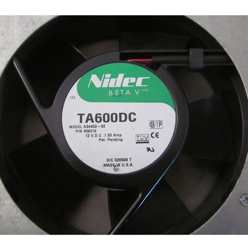 

M New NIDEC TA600DC A34453-33 12V 1.85A 2-wire cooling fan#QW
