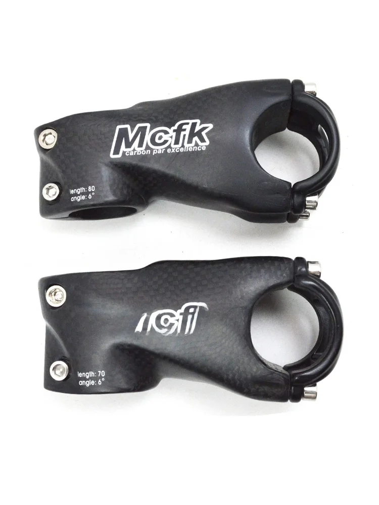 

MCFK Крышка выноса руля велосипеда из углеродного волокна 7 Deee 6 Deee Горный дорожный велосипед диаметром 3,8 мм Подходит для различных линз...