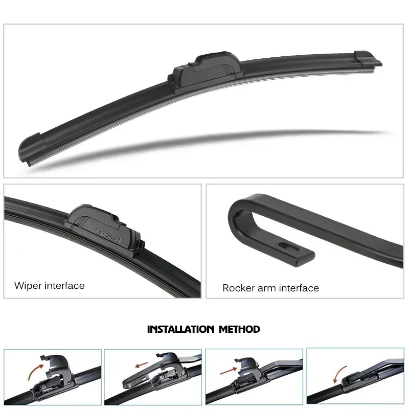 Car Wiper Blades For Hyundai Santa Fe 1999-2006 Windshield Windscreen Front Window Blades 22