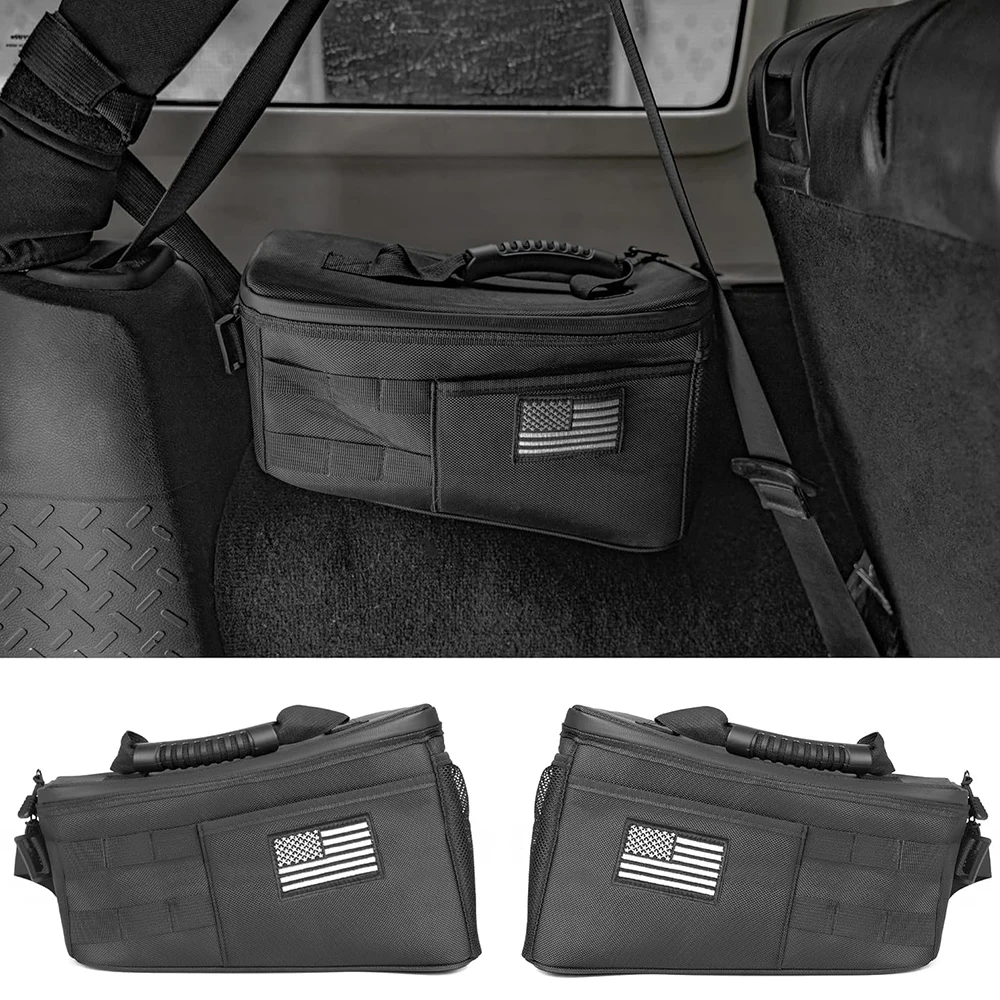 

Compatible with Wrangler JK TJ LJ & JL 4 Doors Tools Bag Wrangler Storage Bag Trunk Organizer Wrangler Interior Accessories
