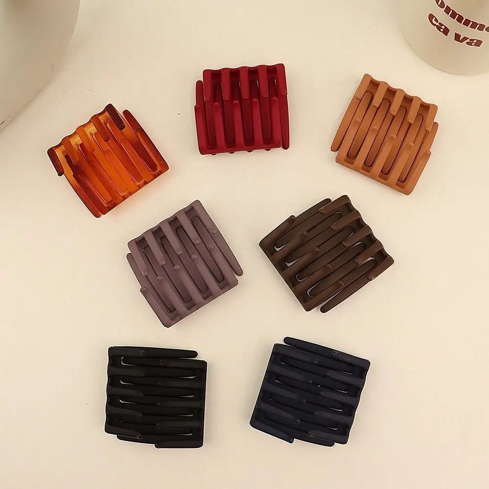 

Frosted Double Sided Hair Clip Non-slip Casual Hair Fork Hairpin Simple Design Curly Hair Styling Tool