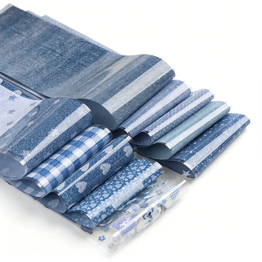 10 Pezzi/Lotto Carta Transfer  - Nail Art Denim recensione e prezzo