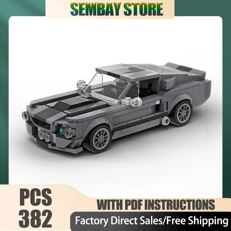 نموذج سيارات المدينة Moc قوالب بناء وحدات بطل السباق نموذج التكنولوجيا كتل عيد الميلاد لتقوم بها بنفسك لعبة هدايا البناء