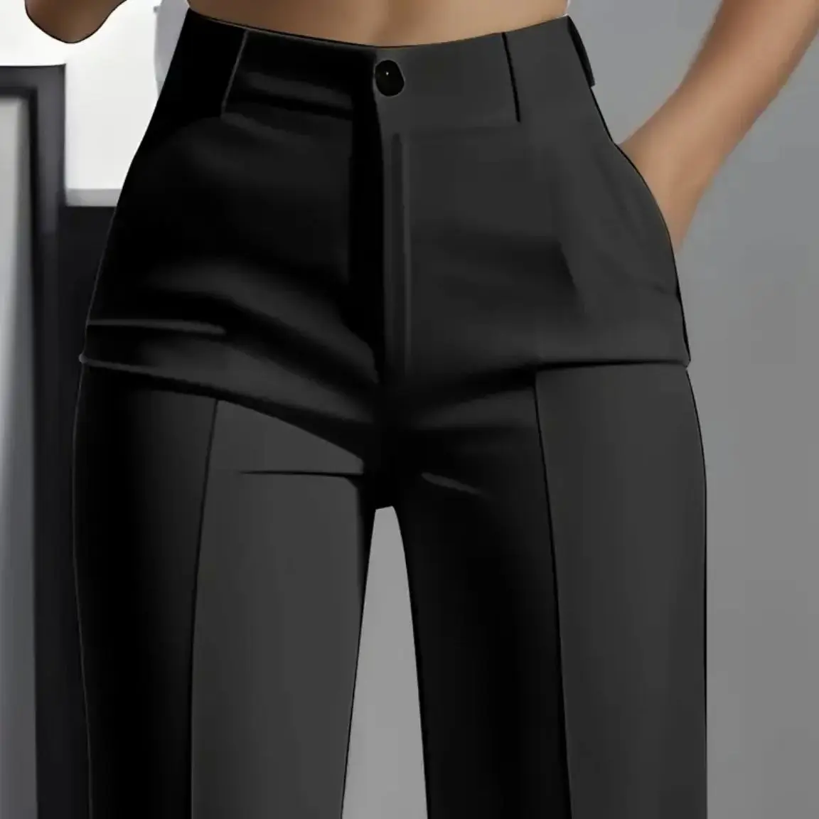 Elegante, modische, lässige Outdoor-Sport-Hose für Damen, schlankmachend und vielseitig, im japanischen, koreanischen, europäischen und amerikanischen Stil. – Detail 2