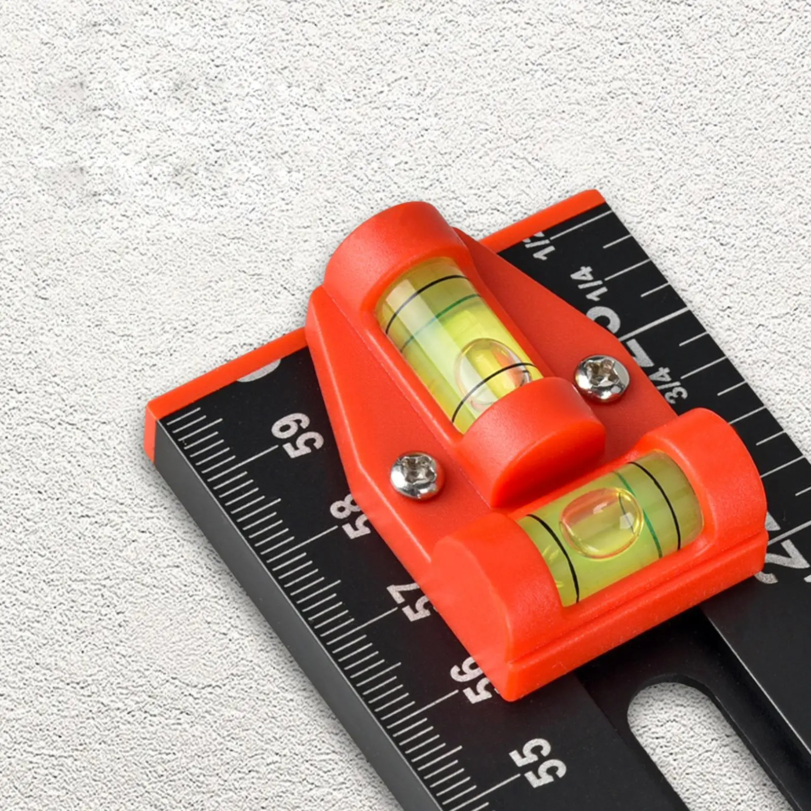Woodworking T Square Ruler with Scale and Adjustable Knob for Precision Angle Measurement