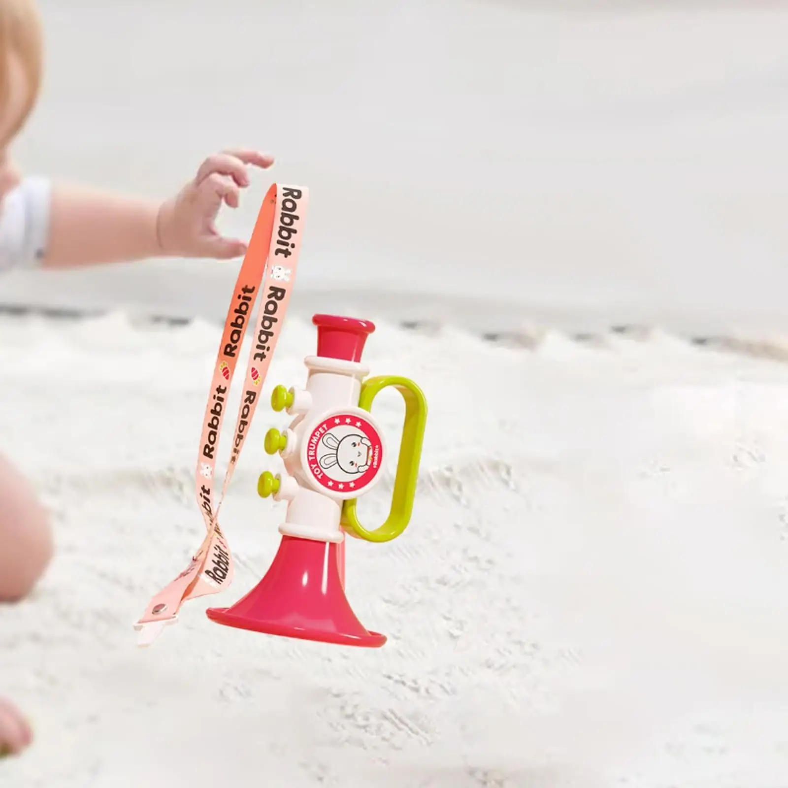 Cartoon Whistle Toy Blowing Trumpet Toy Birthday Gifts Small Speaker Educational