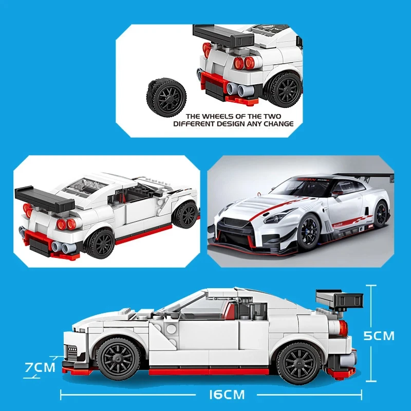 2023 New Speed Champions Koenigseggs Jesko Supercars Racing Sports Car Building Blocks Vehicle Figures Bricks Classic Model Toys