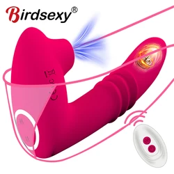 Wearable Sex Toy Clit Sucker Vibrator Dildo Female Masturbator G Spot Massager 10 Modes Vibrating Panties for Couple Adults 18