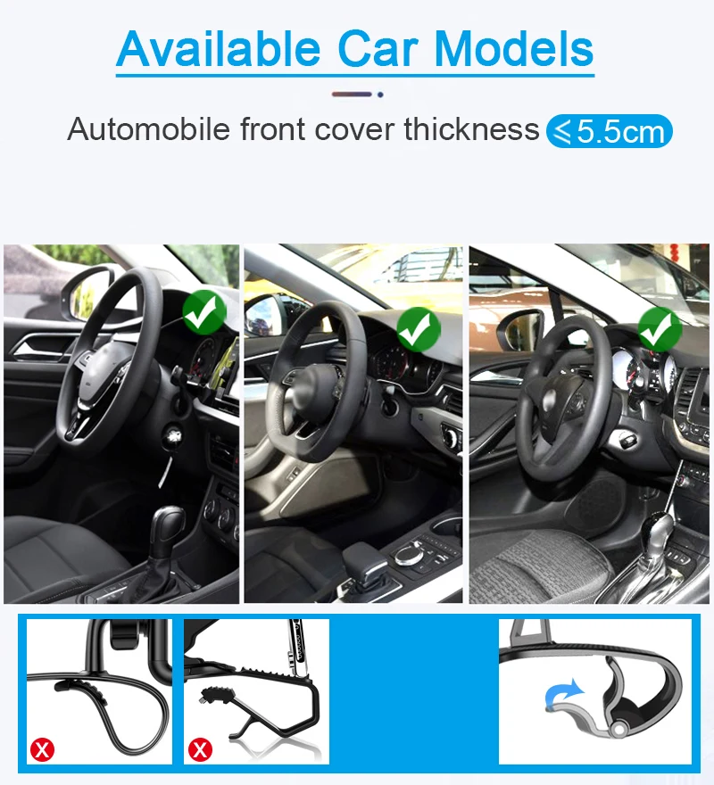 ที่วางโทรศัพท์ในรถยนต์ระบบแม่เหล็กที่ตั้งแดชบอร์ดแบบแม่เหล็กขาตั้งโทรศัพท์มือถือรองรับ GPS สำหรับ iPhone Samsung Huawei Xiaomi smartphone