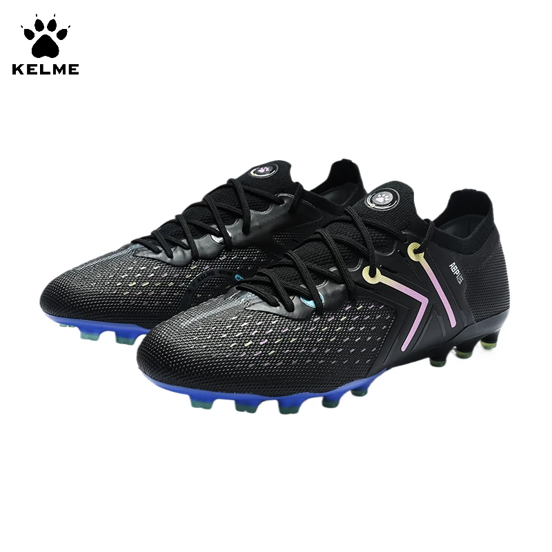 

KELME футбольные бутсы для взрослых MG с короткими ногтями, молодежные футбольные бутсы для профессиональных соревнований по траве, футбольные бутсы