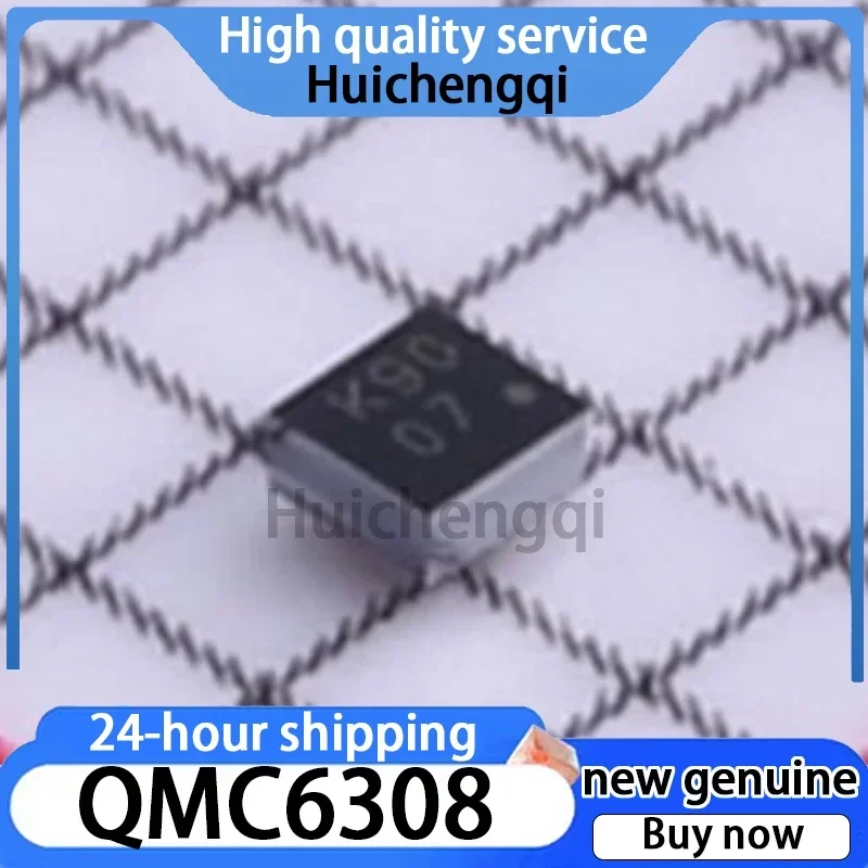 5PCS QMC6308 Packaged WLCSP-4 Three-axis Magnetic Sensor