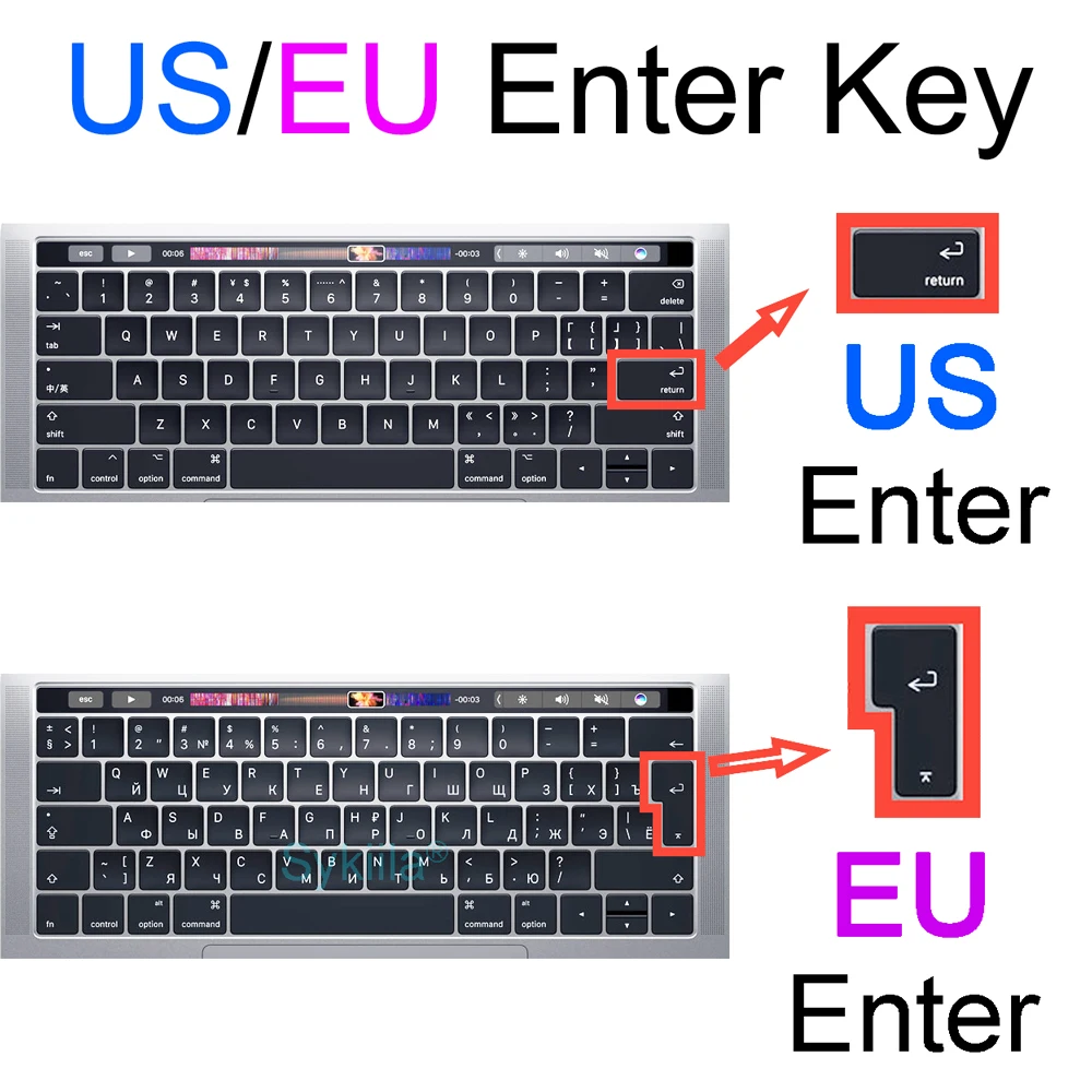 Keyboard Cover for Macbook Air 13 M4 15 M3 11 Pro 13 14 M2 M1 Max Pro 16 15 17 12 Silicone Protector Case Skin A3401 A3403 A3186