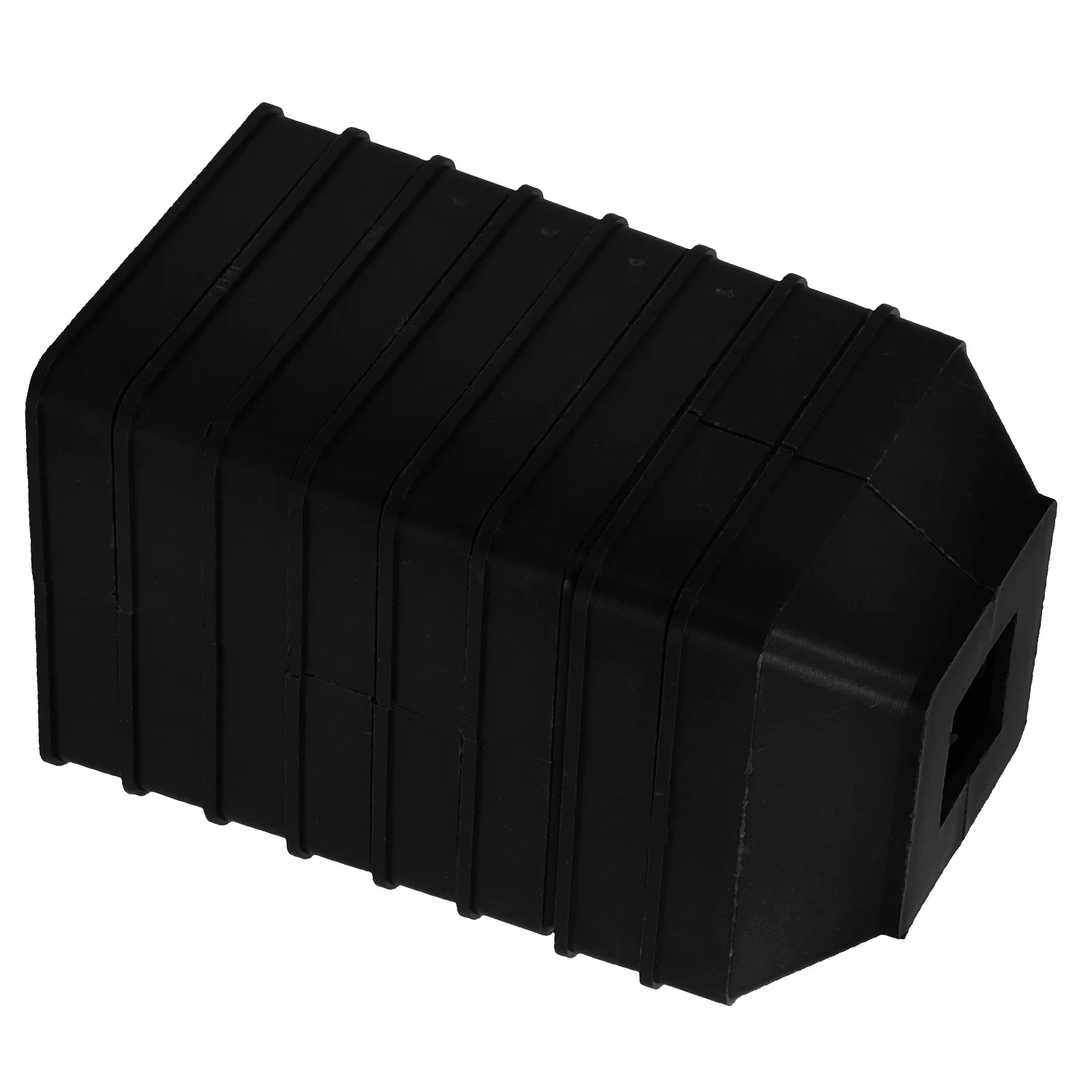 8 Stuks Reling Voet Cover Plastic Post Base Trim Voor Hek Trap Leuning Veranda Decking Leuningen Post Rok Cover Pvc beugel