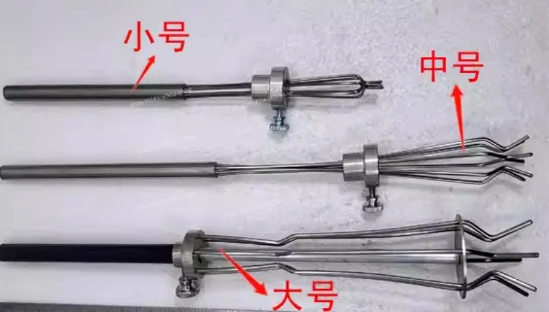 Lamp worker, small inner gripper, glass ball beads, bottle and tube gripper, glass tool, blowing tool