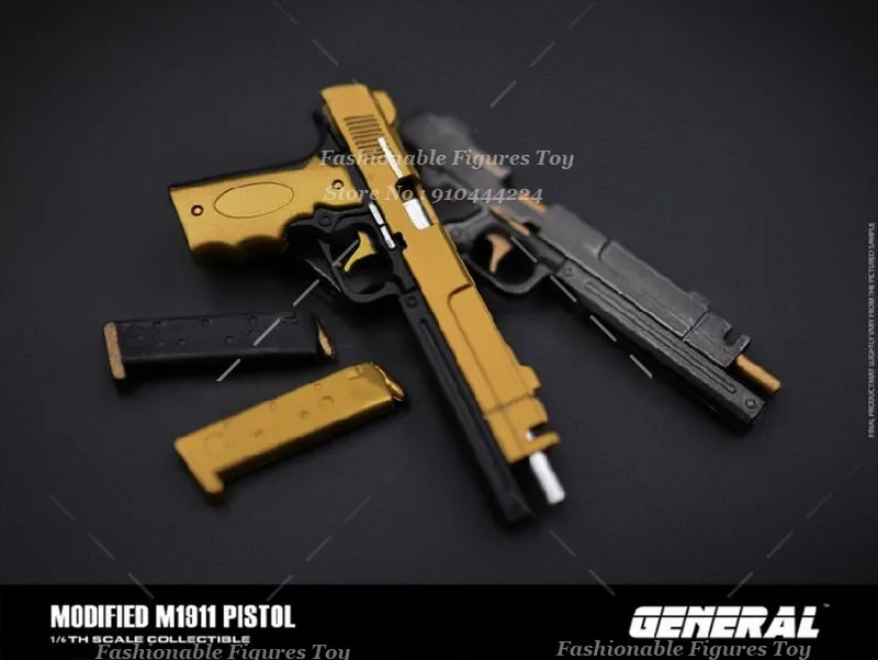 General GA-006 1/6 Scale Scale Weapon Modified M1911 Pistol Mini Combat Equipment Cannot Launch Fit 12\