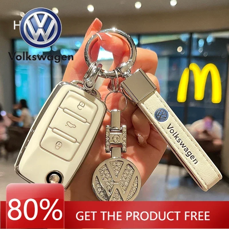 

For VOLKSWAGEN VW TPU Car Remote Key Case Cover Shell For VW Volkswagen Polo Tiguan Passat B5 B6 B7 Golf 4 5 6 MK6 Jetta Lavida