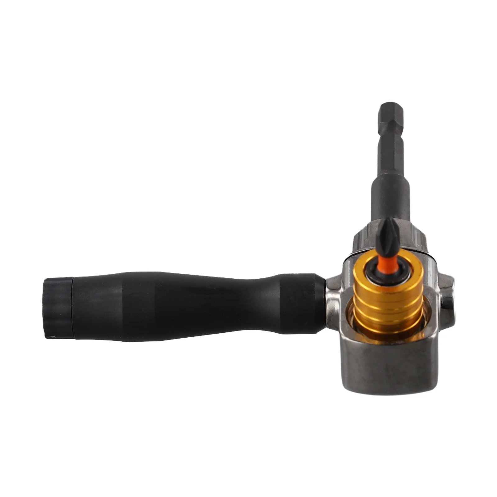

Electric Drill Right Angle Extension Adapter 90 Degree SelfLocking for Screwdriver Drive and Tight Space Screw Installation
