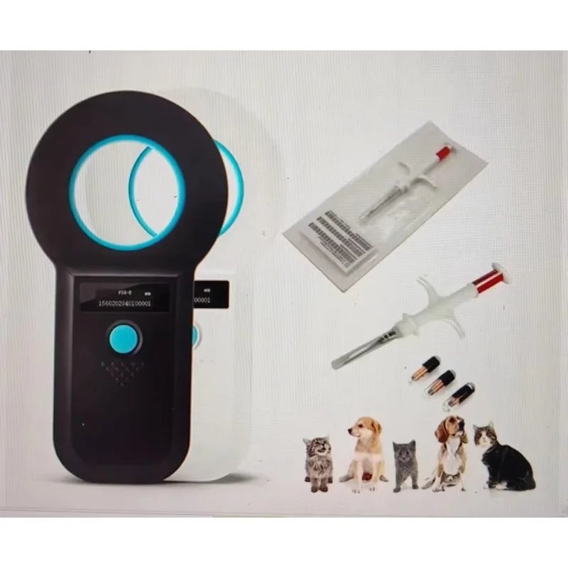 USB Interface 134.2Khz Pet Chip Scanner External Installation Animal Microchip Reader Tag Card Reader for Dogs Cats Cattle