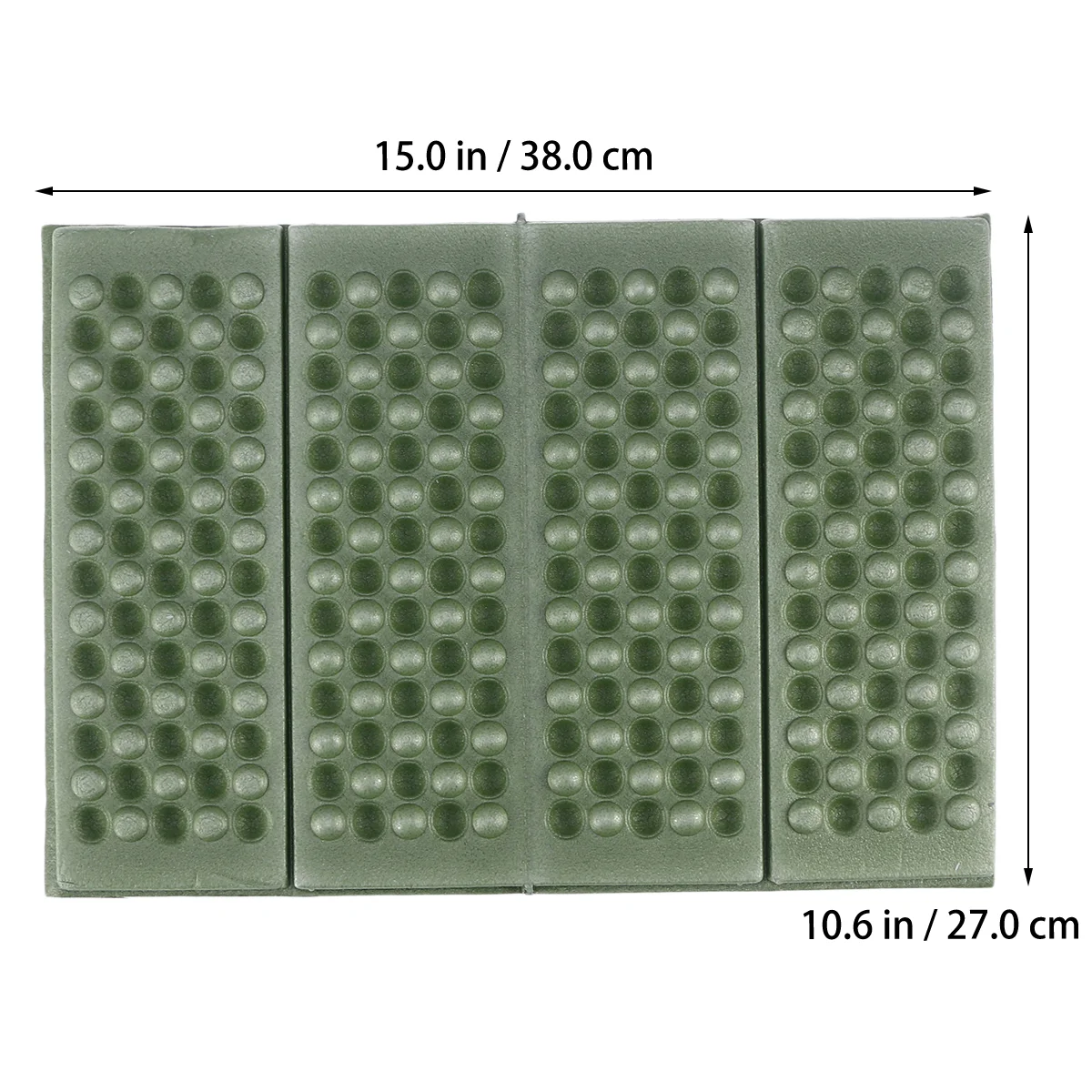 2 PCS Lightweight Mat Outdoor Seating Cushions Sitting Mats Folding Pads for Camping Waterproof