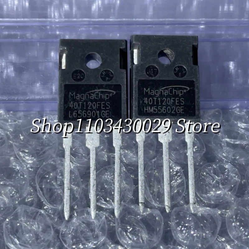 

10Pcs New and Original MBQ40T120FES 40T120FES TO-247 40A 1200V High Speed Trench IGBT Power Transistor