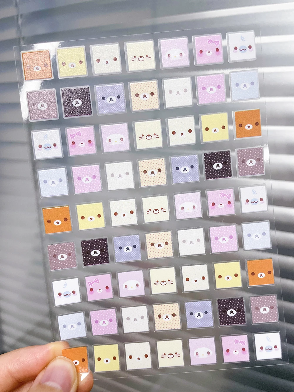 2026 Sommer Neu Rilakkuma Süße Nagelkunst-Aufkleber Japanische Cartoons Kleiner Bär DIY PVC Wasserdichter Selbstklebender Schiebeaufkleber – Detail 16