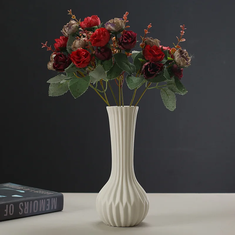 Home High-End Sensory Embryo Flower Vase Interior Decoration Ceramic Vase Artistic Decoration Desktop Flower Vase