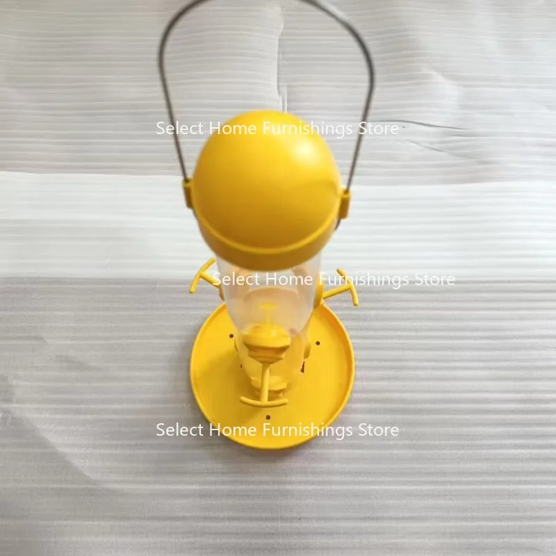 

Suitable for One Yellow Plastic Bird Feeder