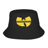 Années 90 Bucket Hat Summer Bee Wu Clan T–tangs Fisherman Hats For Couple Foldable Beach Travel Caps Hawaii Graphic Sun Hats
