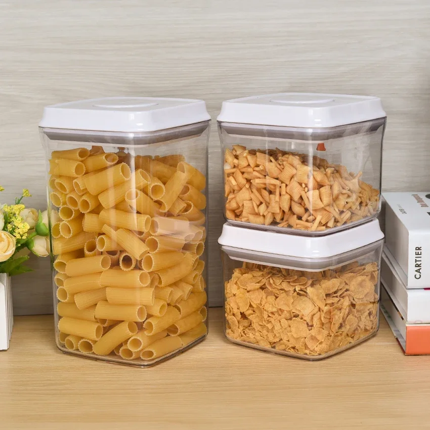 ankou Plastic Airtight Food Storage Boxes Easy Open and Lock Small Food Storage Container Set Storage Container Food