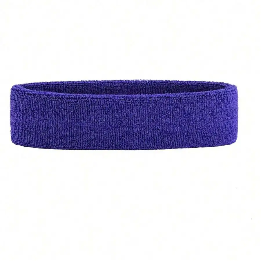 

Terry Cloth Athletic Headband For Men And Women Moisture Wicking Sweat Absorbing Sports Headwear