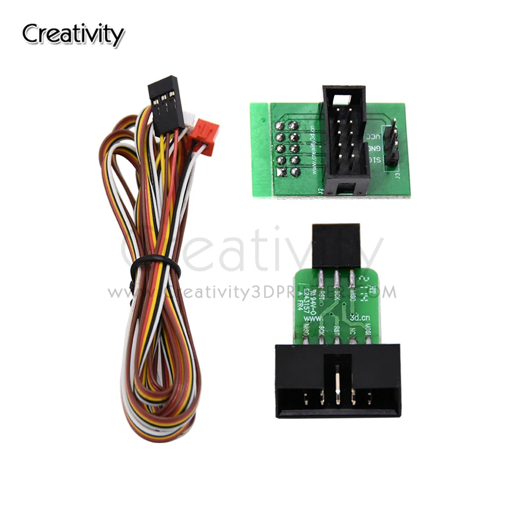 3D Printer Parts BL Touch Cable Extension Wire With Adapter Green Board with Bracket For Ender3/Ender3 Pro/ Ender5/CR10