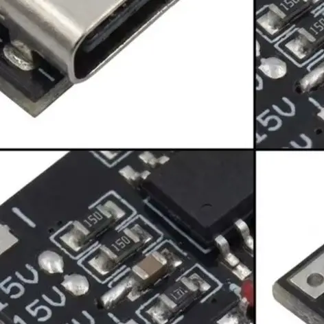 10pcs QC USB Trigger 9V 12V 15V 20V 5A Charging Boost Voltage Decoy Board For Power Supply Router Optical Modem