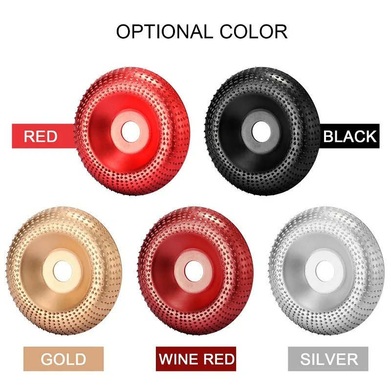 Angle Grinder Sanding Disc Polishing Wheel Woodworking Shaping Burr Disc