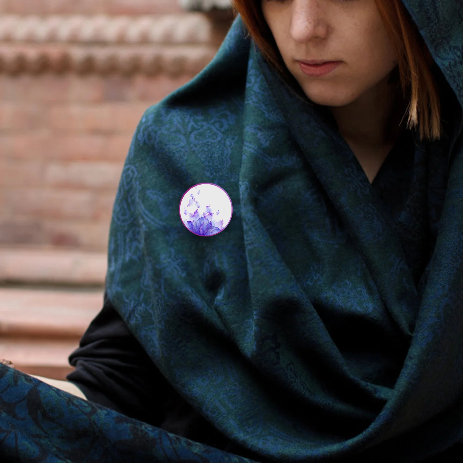 100Pcs DIY Button Making Paper Blank Round Sheets for Hand Painting Drawing Custom Badges Craft Projects Printable Pins Graffiti