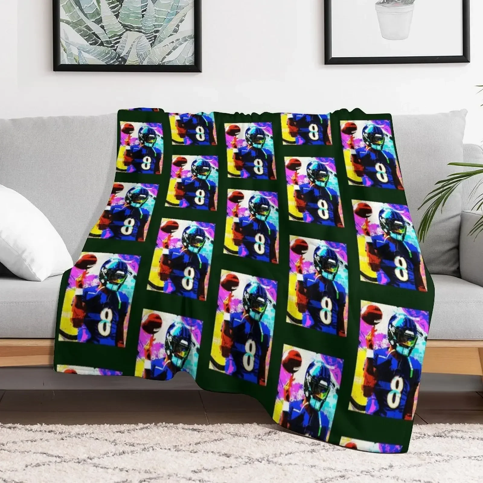 

handdrawn Lamar Throw Blanket blankets and throws Furrys cosplay anime Blankets Retros Softest Blankets