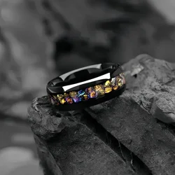 Men's and Women's Galaxy Nebula Space Wedding Ring Customization - Engagement/anniversary Ring - Men's and Women's Ring,