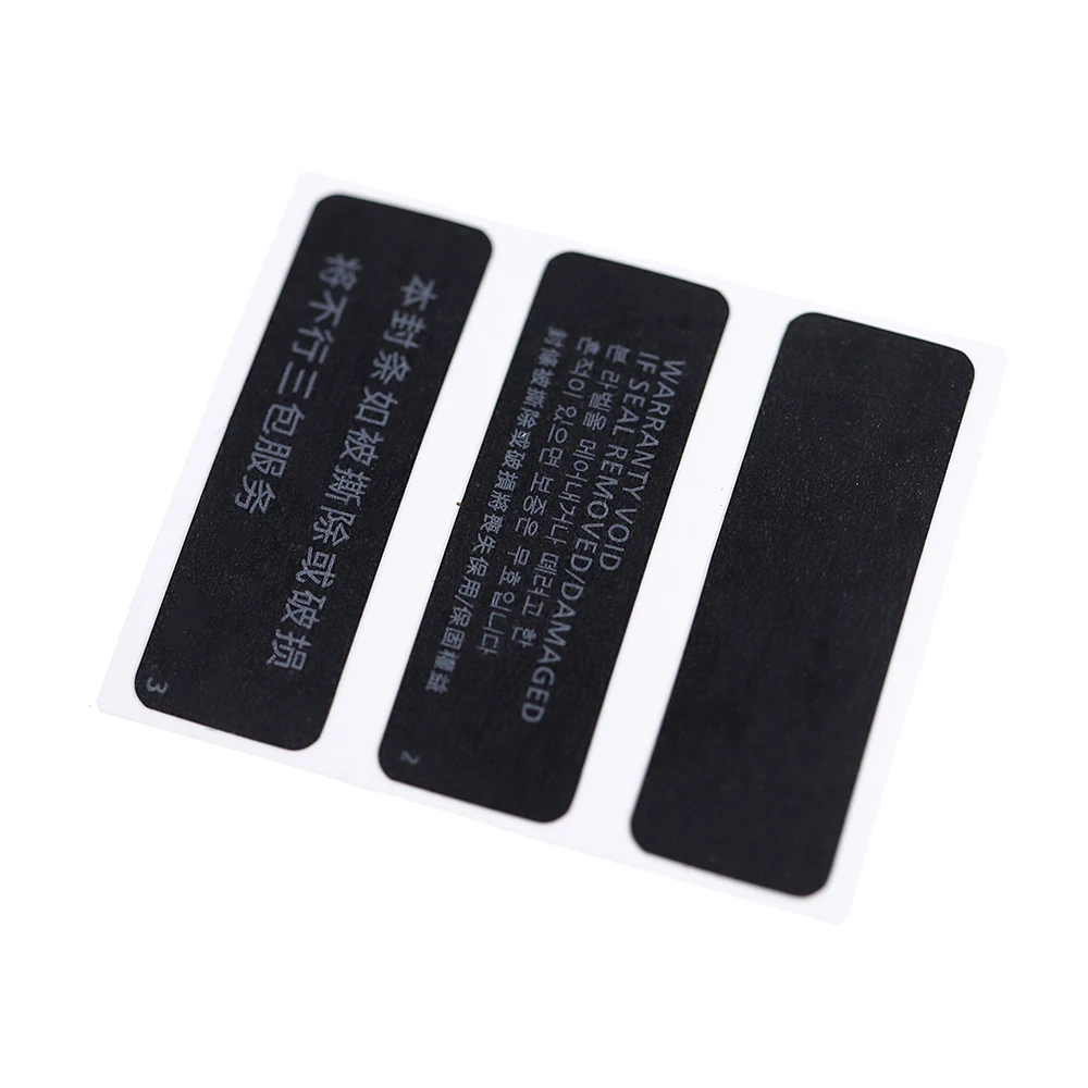 Autocollant pour Console de jeu, étiquette de scellage hôte, garantie pour pièce de réparation de remplacement PS5, 10 pièces