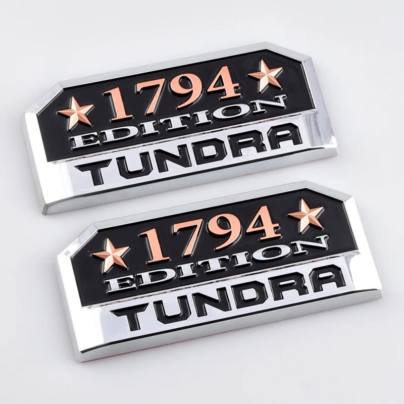 The sticker comes with easy-to-follow instructions, making it a breeze to install on your TUNDRA's side door
