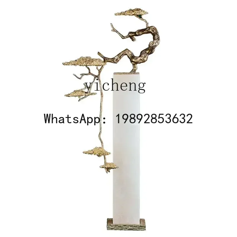 ZSP26ornament living room niche porch slender Chinese light luxury high sense lucky art decoration