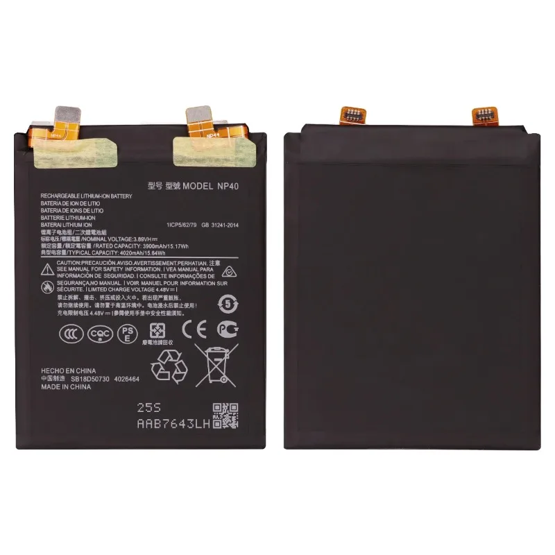 2PCS/LOT Brand New NP40 4020mAh Battery for Motorola Edge 30 Neo Mobile Phone Batteries+Tools