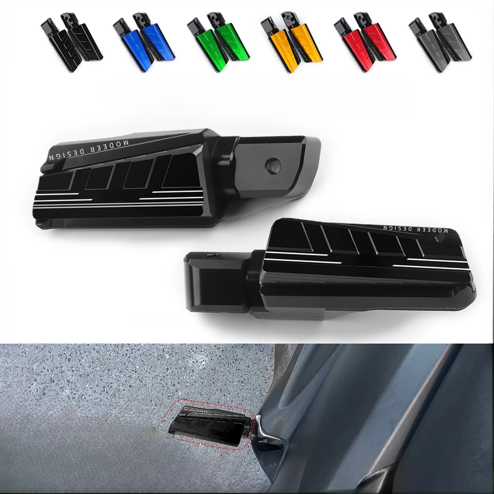 

Аксессуары для мотоциклов, подножки для заднего пассажира, подножки для KAWASAKI NI NJA 250 300 400 NI NJA 650 1000 1000SX NI-NJA 1000 SX