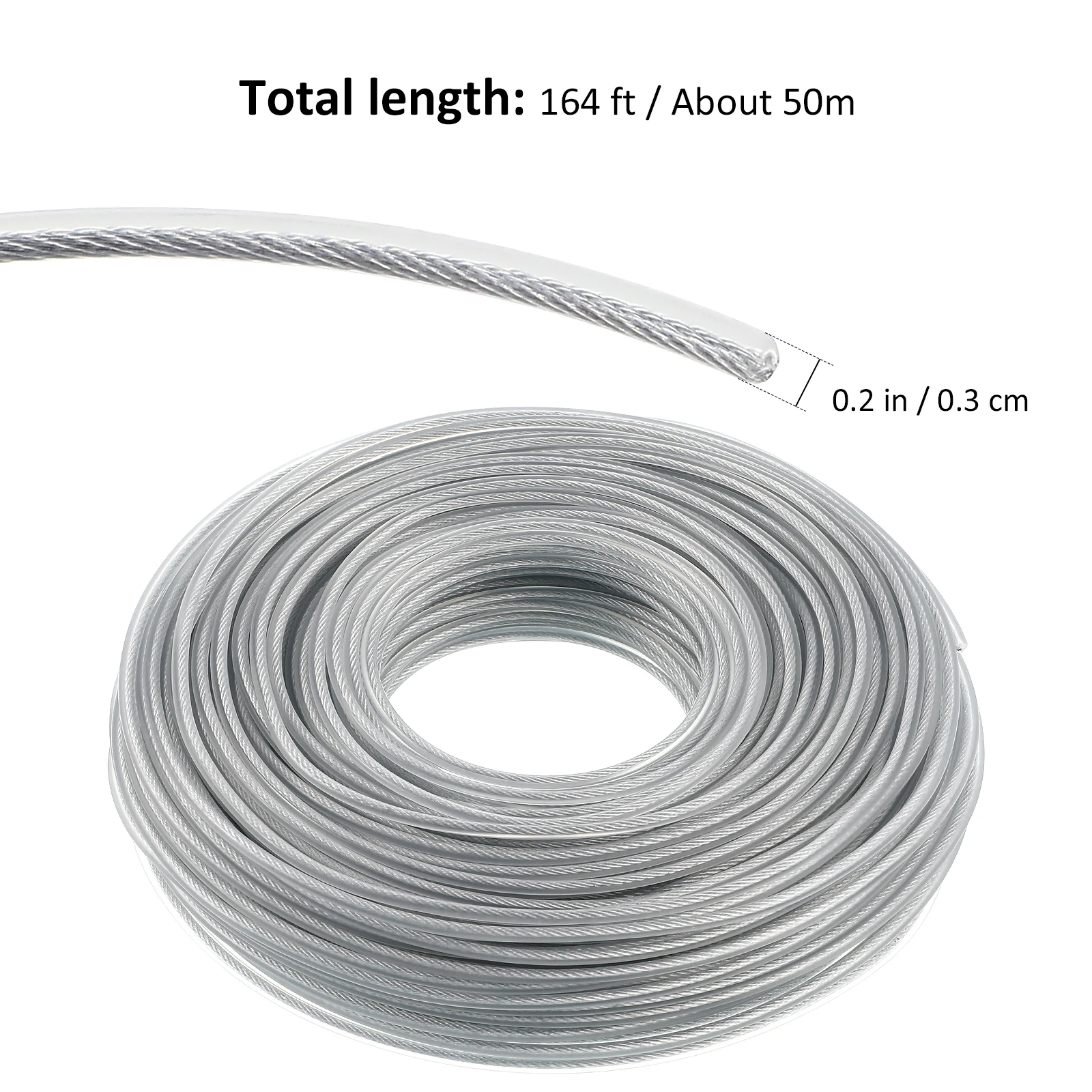 

Straw Rope Steel Ribbon 1 Roll Wear Resistant Nylon Trimmer Line Mowing Work Weed Lines Grass Cutting Garden Accessories Mower