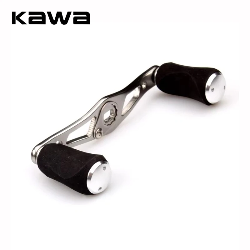 KAWA Alloy Aluminum Handle EVA Knob For Bait Casting Reel Fishing Tackles, Reel Handle 8*5mm hole  for A and D reel