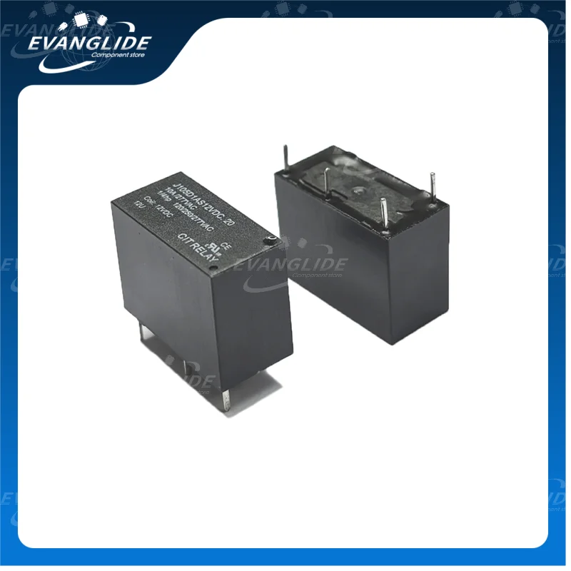 5PCS/LOT J105D1AS12VDC.20 100% Original & New  relays Relay Gen Purpose SPST 10A 12V