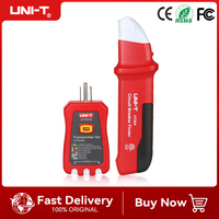 UNI-T Circuit Fuse Breaker Finder Tool Kit LED Indicator Professional Automatic Diagnostic Circuit Breaker Finder Tester UT25A